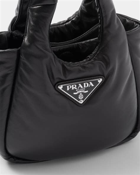 prada padded nappa leather handbag